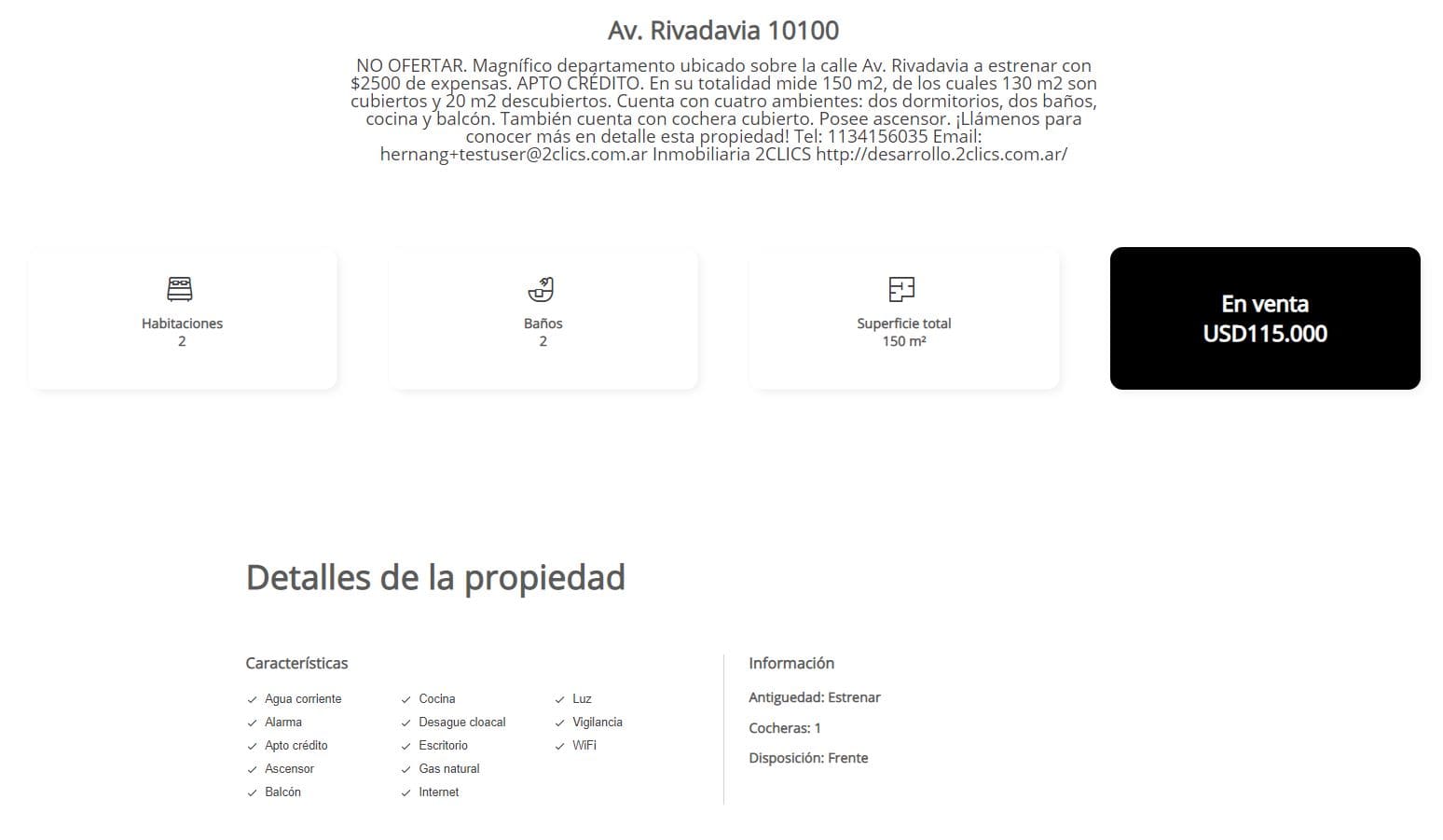 caracteristicas pagina de aterrizaje