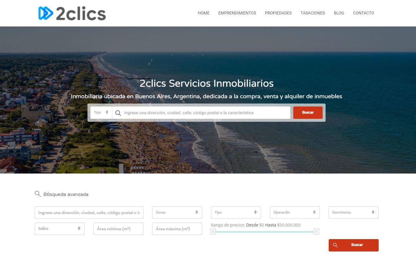 diseño web para inmobiliaria