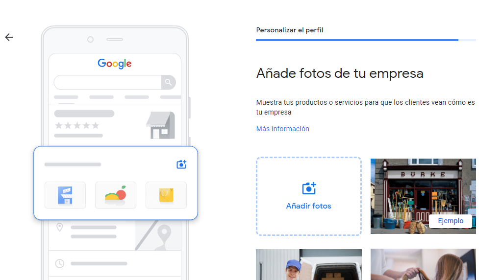 Personaliza tu perfil para inmobiliaria