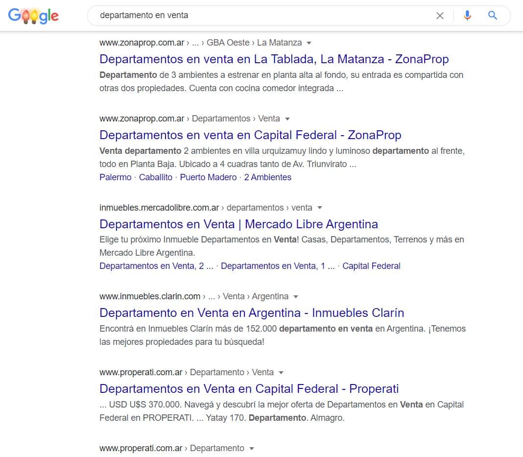 portales inmobiliarios mas visitados en argentina